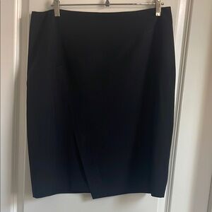 Elegant Black Women's Asymmetric Skirt